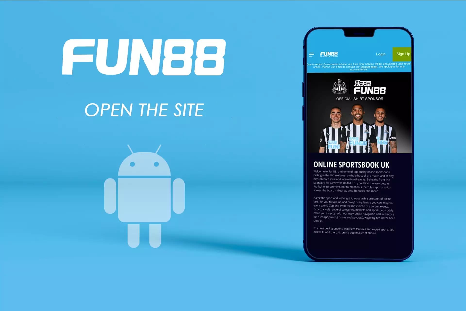 Access premium online betting options with the Fun88 app, now available for Android. Dive into the best sportsbook features and enjoy seamless gaming anywhere, anytime